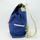 Canvas backpack blue