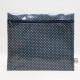 Make up case flat - navyblue with dots