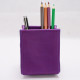 The square pencil holder purple