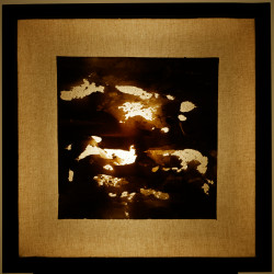 Luminaire - brown canvas