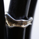 Doppelt geflochtener Ring - 925er Silber