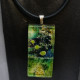 Choker with polymer+resin and rubber pendant